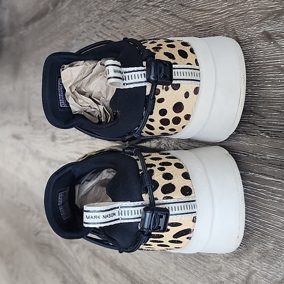 Mark Nason Los Angeles Mayfair Pantera Print Sneaker 7.5 - Picture 4 of 11